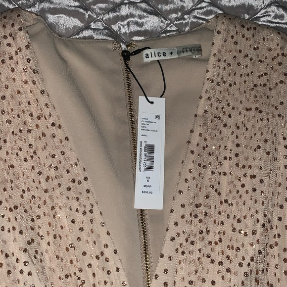 BEAUTIFUL BRAND NEW ALICE AND SPARKLY OLIVIA DRESS - Picture 3 of 3